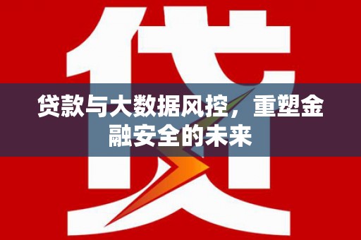 玄武贷款与大数据风控，重塑金融安全的未来