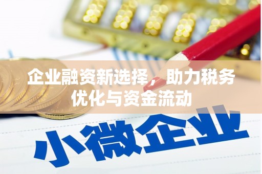 玄武企业融资新选择，助力税务优化与资金流动