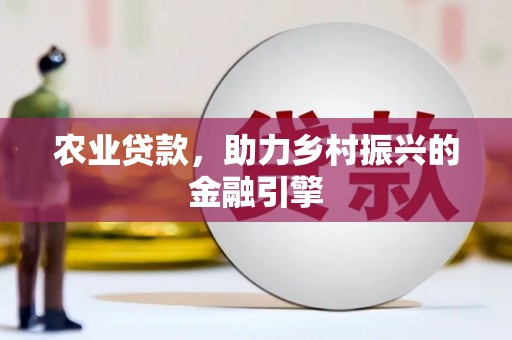 玄武农业贷款，助力乡村振兴的金融引擎