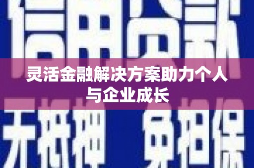 玄武灵活金融解决方案助力个人与企业成长
