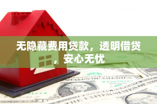 玄武无隐藏费用贷款，透明借贷，安心无忧