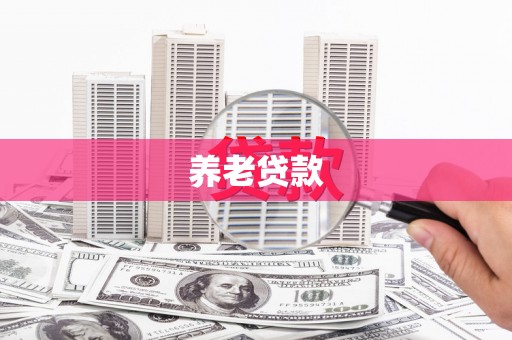 玄武养老贷款