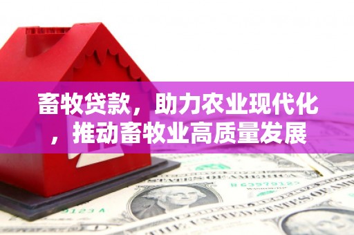 玄武畜牧贷款，助力农业现代化，推动畜牧业高质量发展