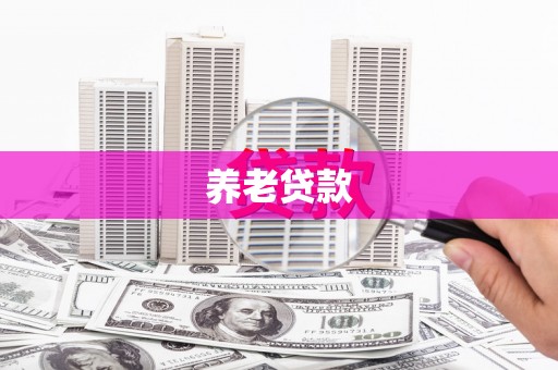 玄武养老贷款