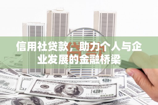 玄武信用社贷款，助力个人与企业发展的金融桥梁