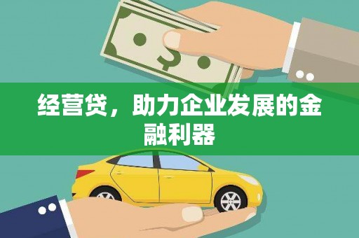 玄武经营贷，助力企业发展的金融利器