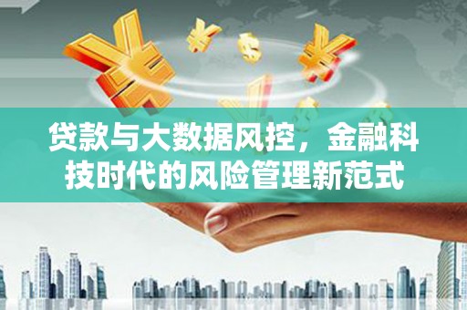 玄武贷款与大数据风控，金融科技时代的风险管理新范式