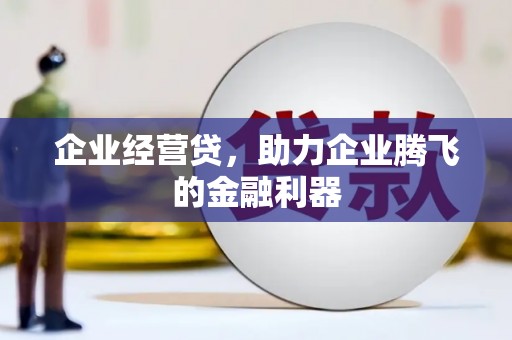 玄武企业经营贷，助力企业腾飞的金融利器