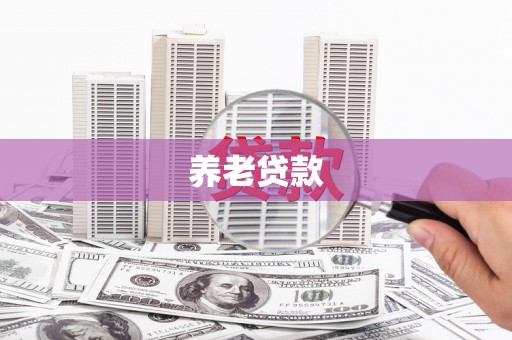 玄武养老贷款