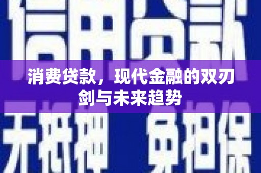 玄武消费贷款，现代金融的双刃剑与未来趋势