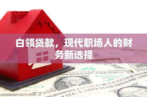 玄武白领贷款，现代职场人的财务新选择