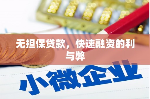 玄武无担保贷款，快速融资的利与弊