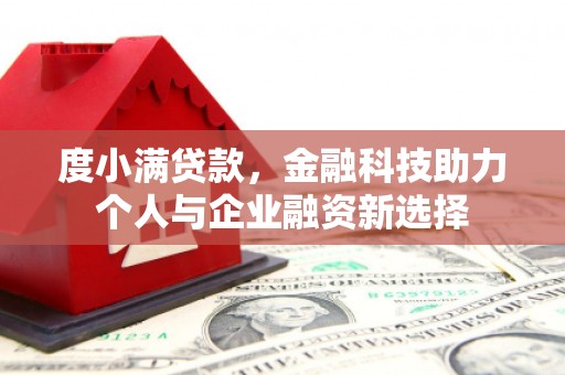 玄武度小满贷款，金融科技助力个人与企业融资新选择