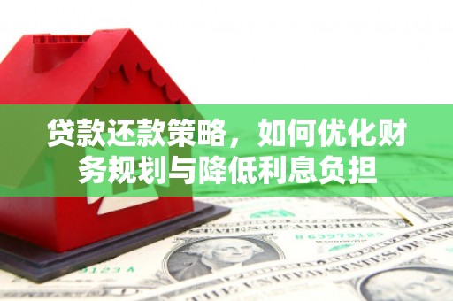 玄武贷款还款策略，如何优化财务规划与降低利息负担