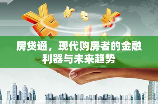 玄武房贷通，现代购房者的金融利器与未来趋势