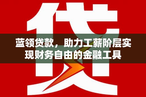 玄武蓝领贷款，助力工薪阶层实现财务自由的金融工具