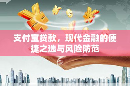 玄武支付宝贷款，现代金融的便捷之选与风险防范