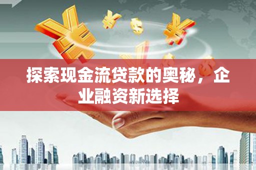 玄武探索现金流贷款的奥秘，企业融资新选择