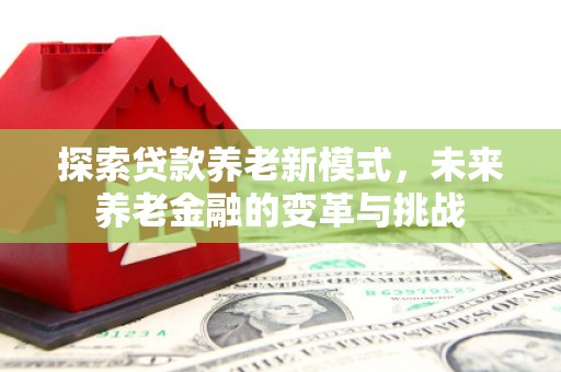玄武探索贷款养老新模式，未来养老金融的变革与挑战