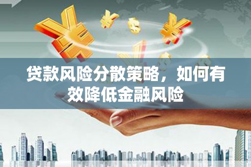 玄武贷款风险分散策略，如何有效降低金融风险