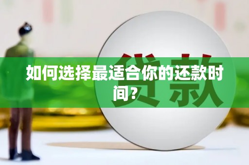 玄武如何选择最适合你的还款时间？