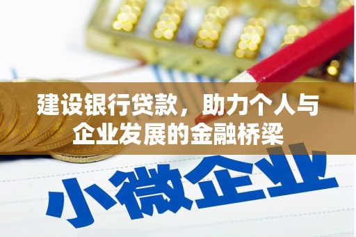 玄武建设银行贷款，助力个人与企业发展的金融桥梁