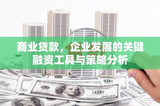 玄武商业贷款，企业发展的关键融资工具与策略分析