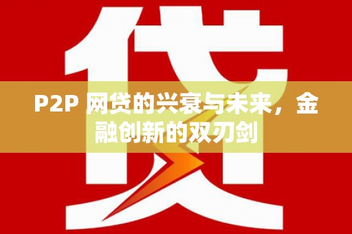 玄武P2P 网贷的兴衰与未来，金融创新的双刃剑
