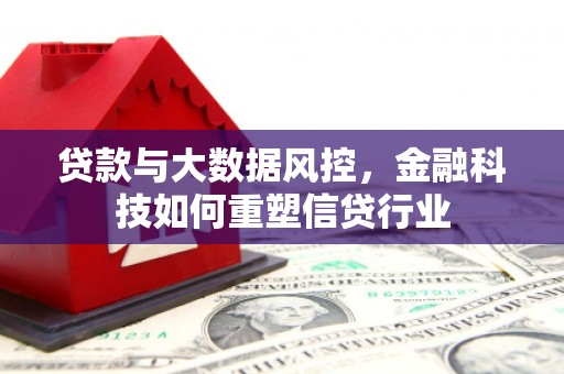 玄武贷款与大数据风控，金融科技如何重塑信贷行业