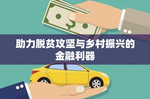 玄武助力脱贫攻坚与乡村振兴的金融利器