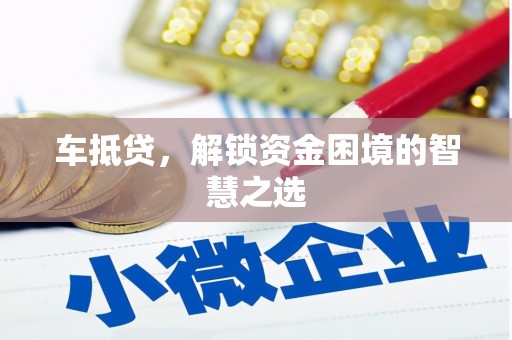 玄武车抵贷，解锁资金困境的智慧之选