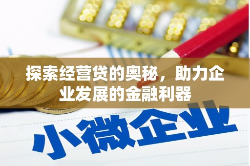 玄武探索经营贷的奥秘，助力企业发展的金融利器