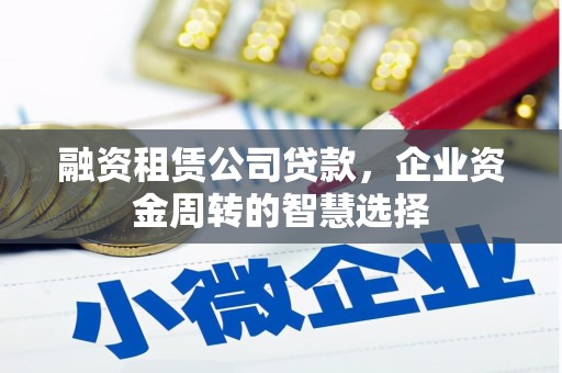玄武融资租赁公司贷款，企业资金周转的智慧选择