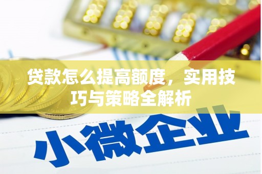 玄武贷款怎么提高额度，实用技巧与策略全解析