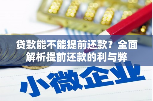玄武贷款能不能提前还款？全面解析提前还款的利与弊
