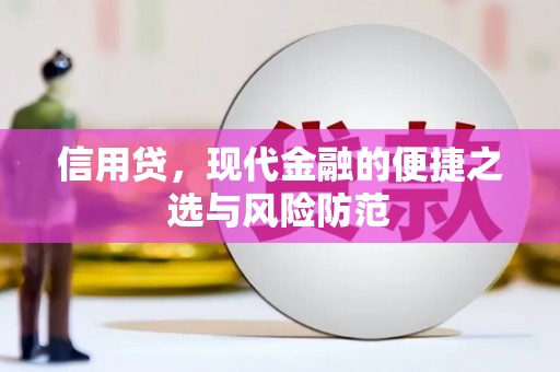 玄武信用贷，现代金融的便捷之选与风险防范