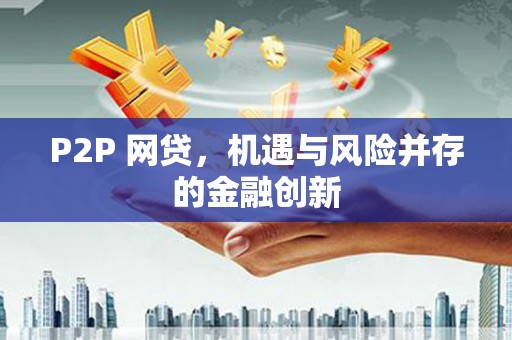 玄武P2P 网贷，机遇与风险并存的金融创新