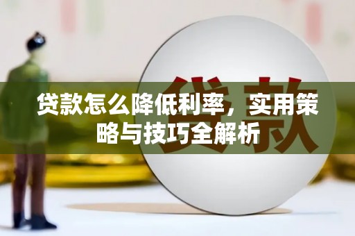 玄武贷款怎么降低利率，实用策略与技巧全解析