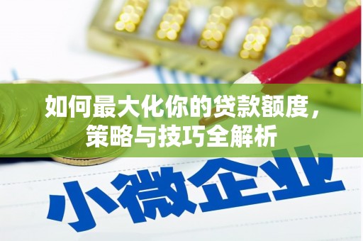 玄武如何最大化你的贷款额度，策略与技巧全解析