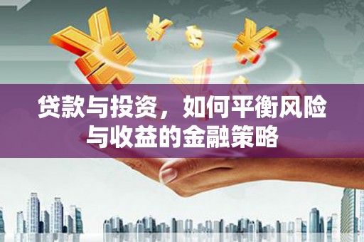 玄武贷款与投资，如何平衡风险与收益的金融策略