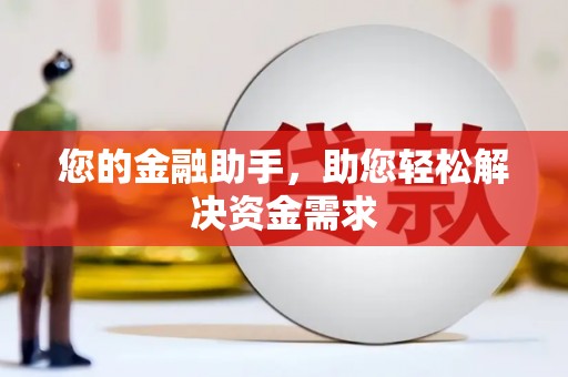 玄武您的金融助手，助您轻松解决资金需求