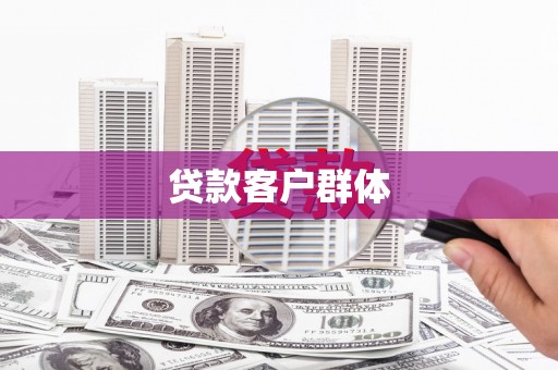 玄武贷款客户群体
