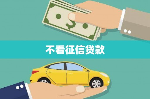玄武不看征信贷款
