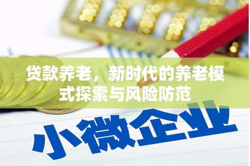 玄武贷款养老，新时代的养老模式探索与风险防范