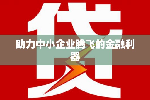 玄武助力中小企业腾飞的金融利器