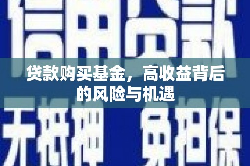 玄武贷款购买基金，高收益背后的风险与机遇